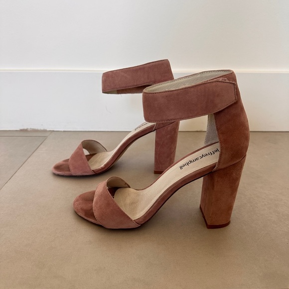 Jeffrey Campbell pink Lindsay Sandals with heel sz 7.5 - Picture 3 of 5